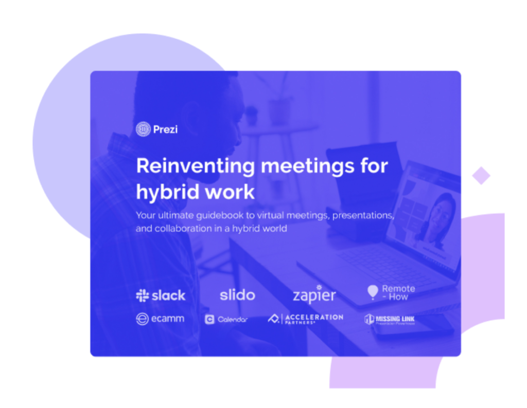 Download Prezi's Hybrid Meeting Toolkit with quote/video from Keri